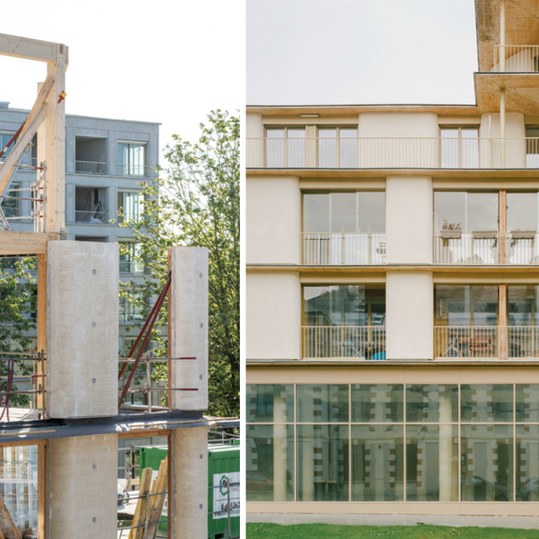 L&rsquo;ancienne caserne Mellinet &ndash; Structure bois et b&eacute;ton de chanvre