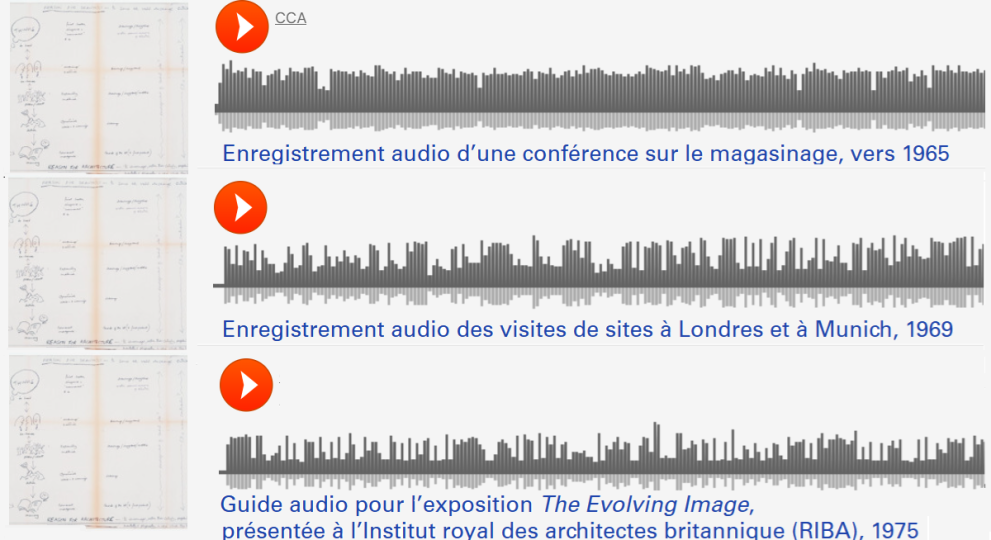 Le r&ocirc;le du son dans la recherche architecturale